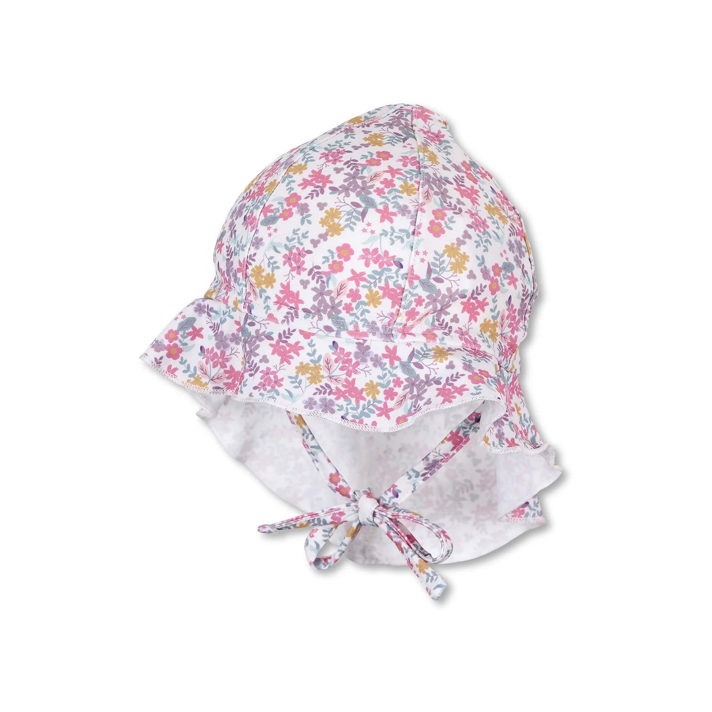 Sterntaler UV Nackenschutz mit Blümchen