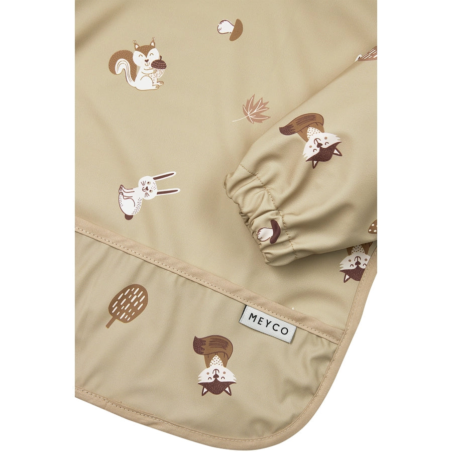 Ärmellätzchen Baby Waldtiere Motiv