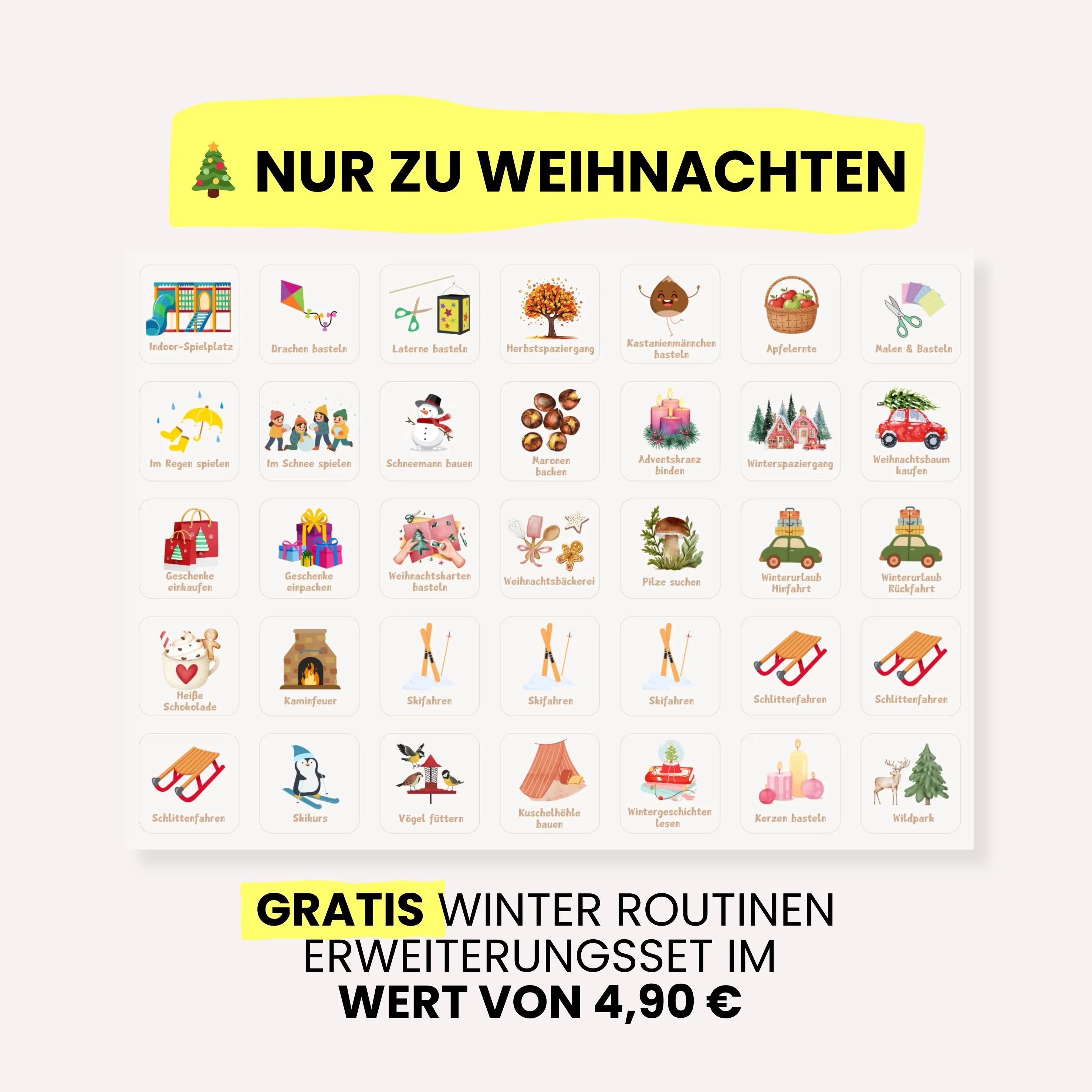 Gratis Winter-Routinen Erweiterungsset im
Wert von 4,90€ - limitiertes Weihnachtsangebot