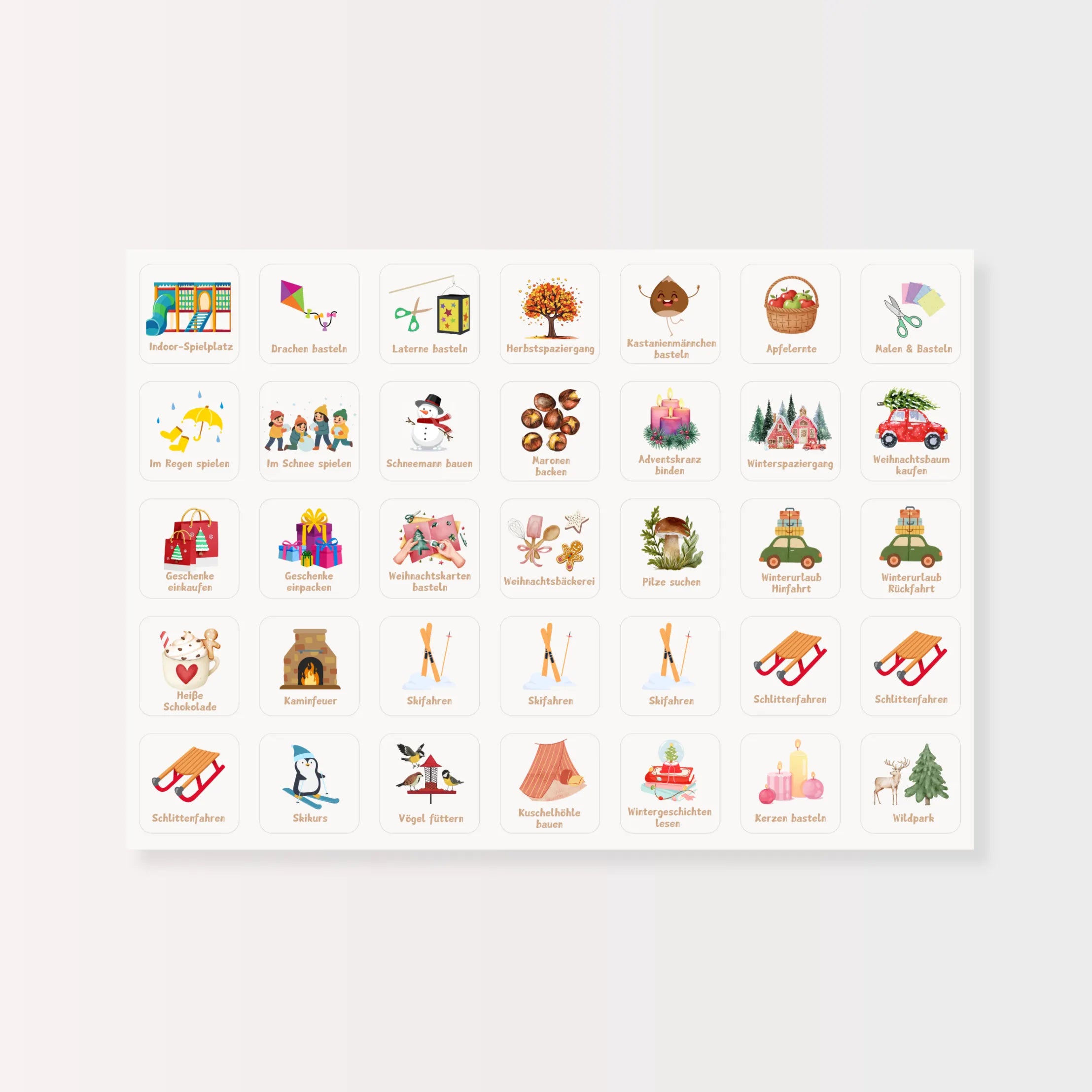 Herbst-Winter-Routinen Erweiterungsset