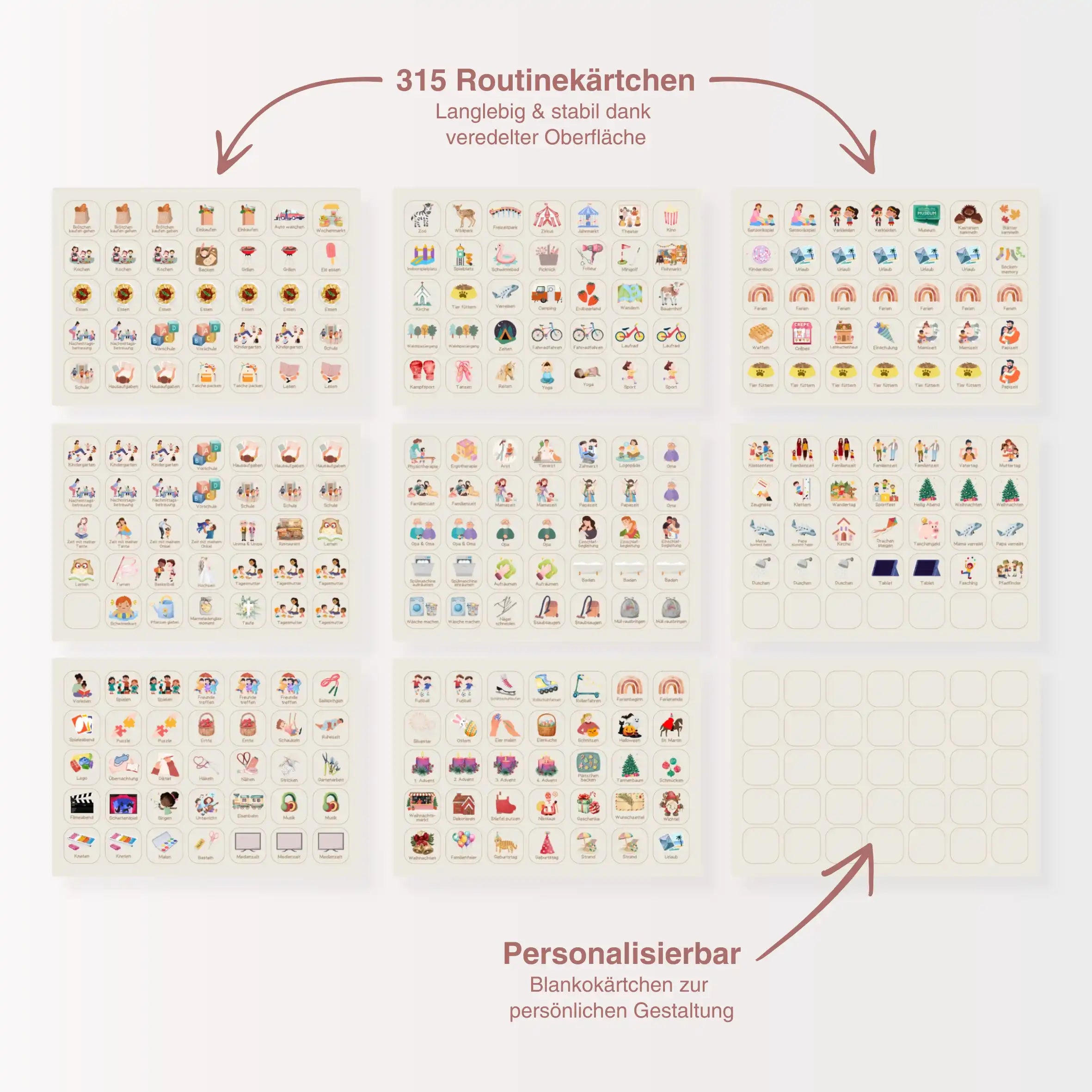 (ABVERKAUF) Wochenplaner Einhorn Glitzer