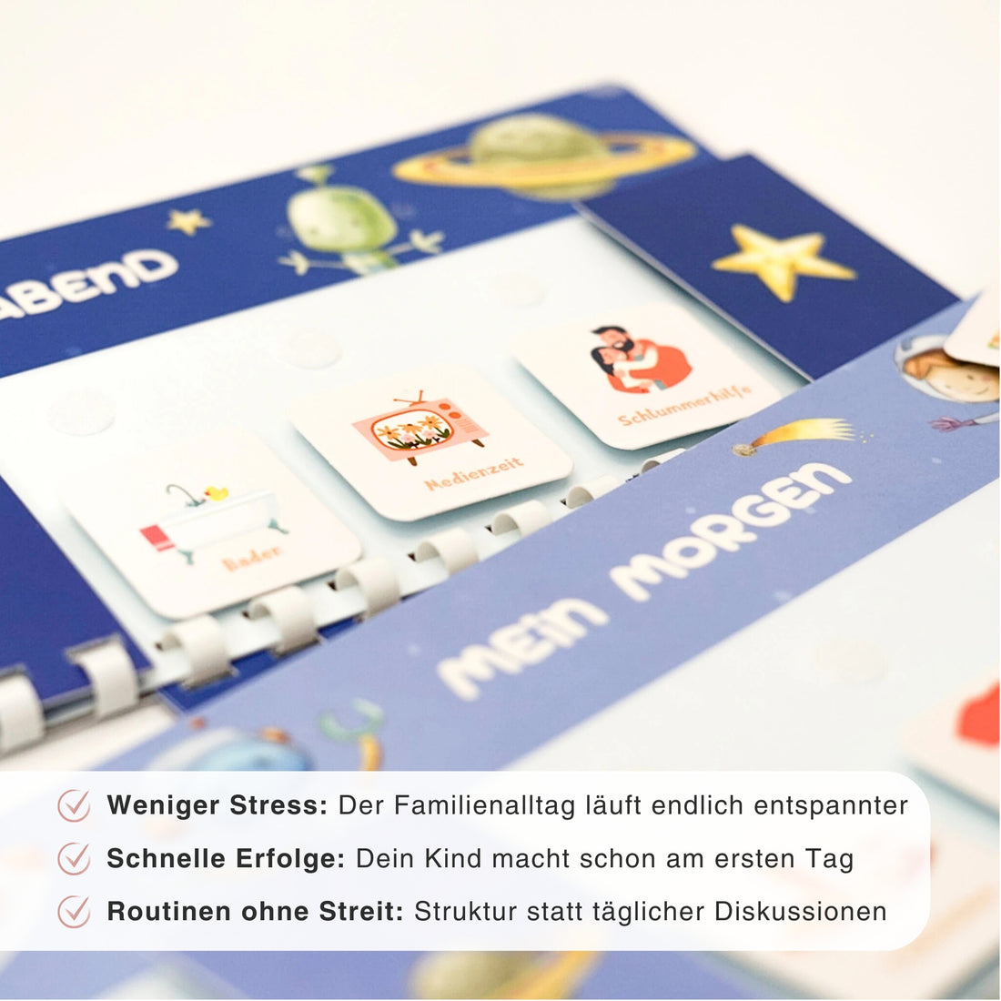 routineplaner für kinder planeten mit benefits
