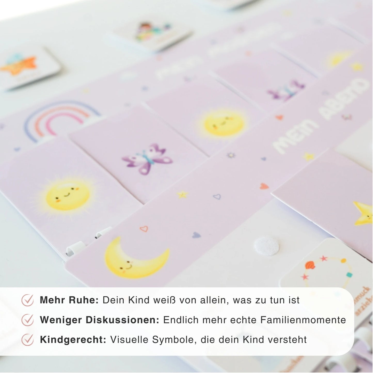 Routineplaner für Kinder – REGENBOGEN | Morgen & Abend (inkl. Sommer Routinen)