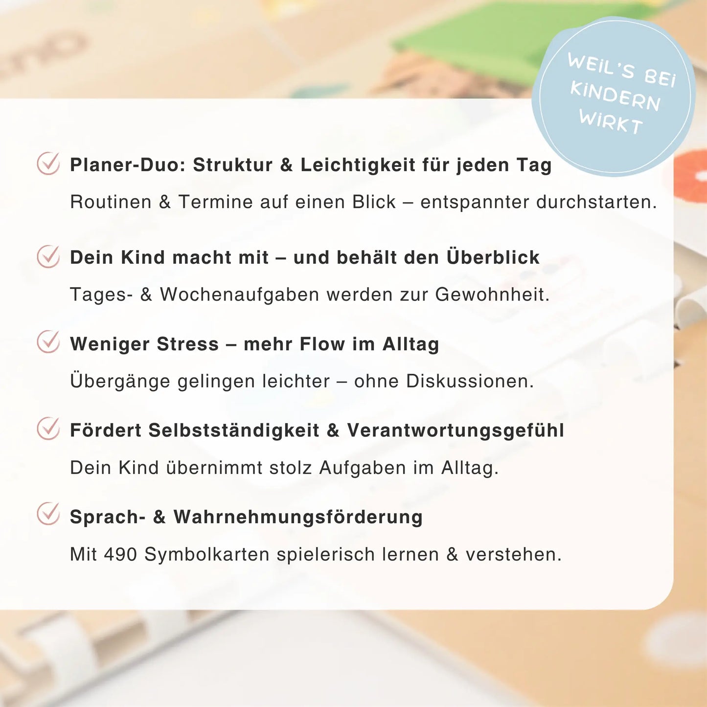 Routineplaner & Wochenplaner Starterset – WILDLIFE