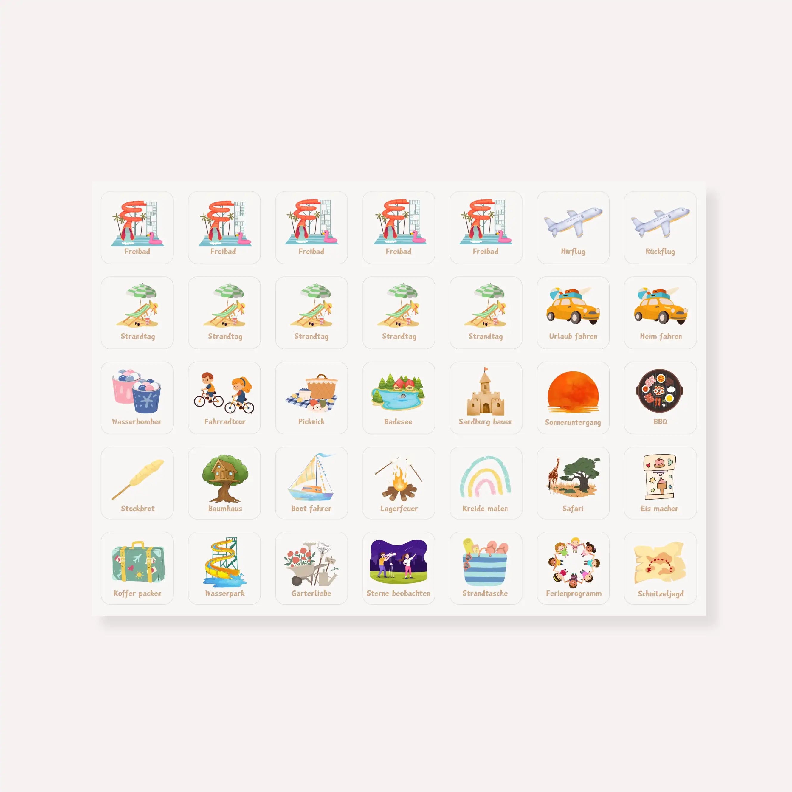 Sommer-Routinen Erweiterungsset