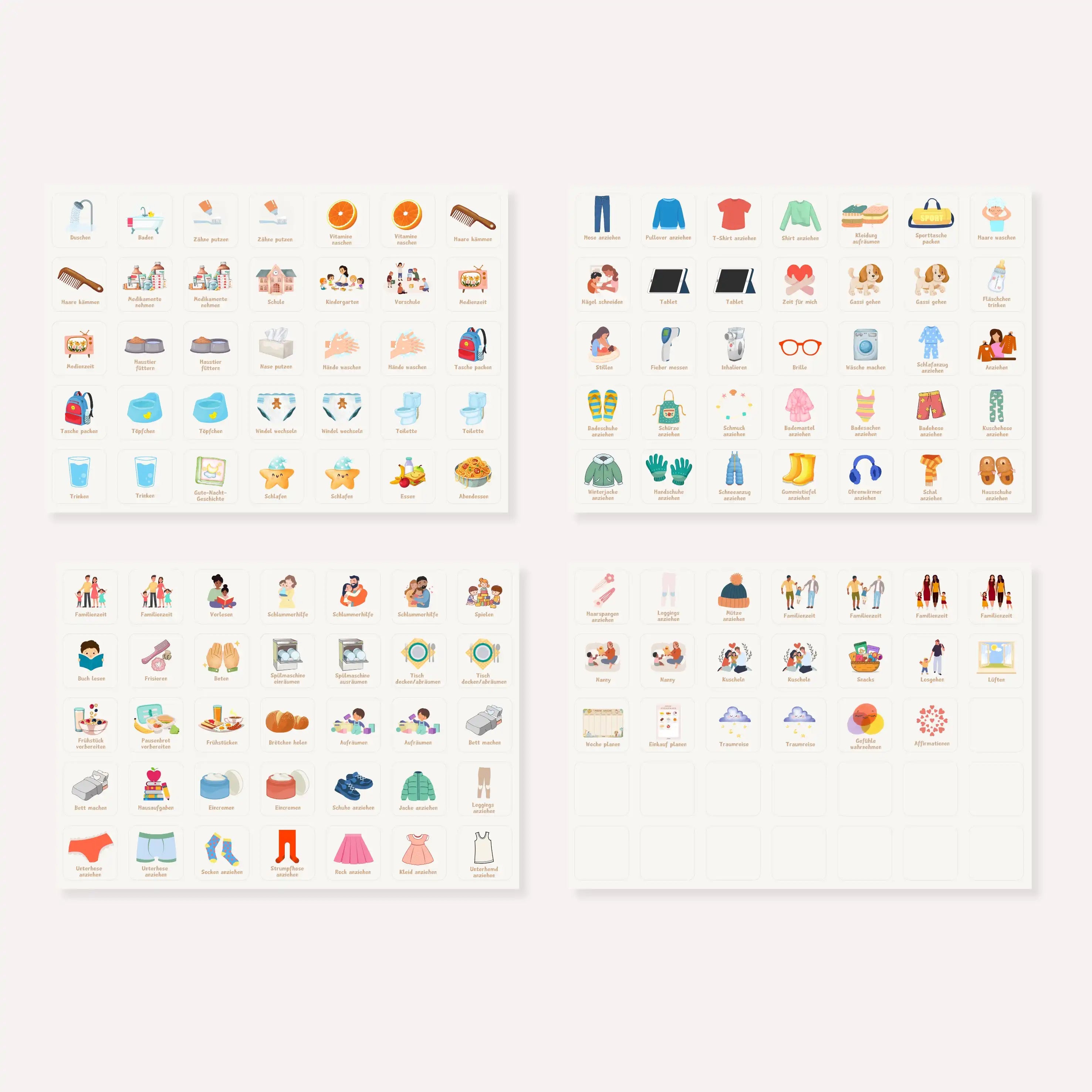 140 Symbole inkl. Klettpunkte | Routineplaner