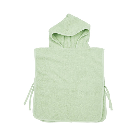 Badeponcho Frottee Uni - Soft Green