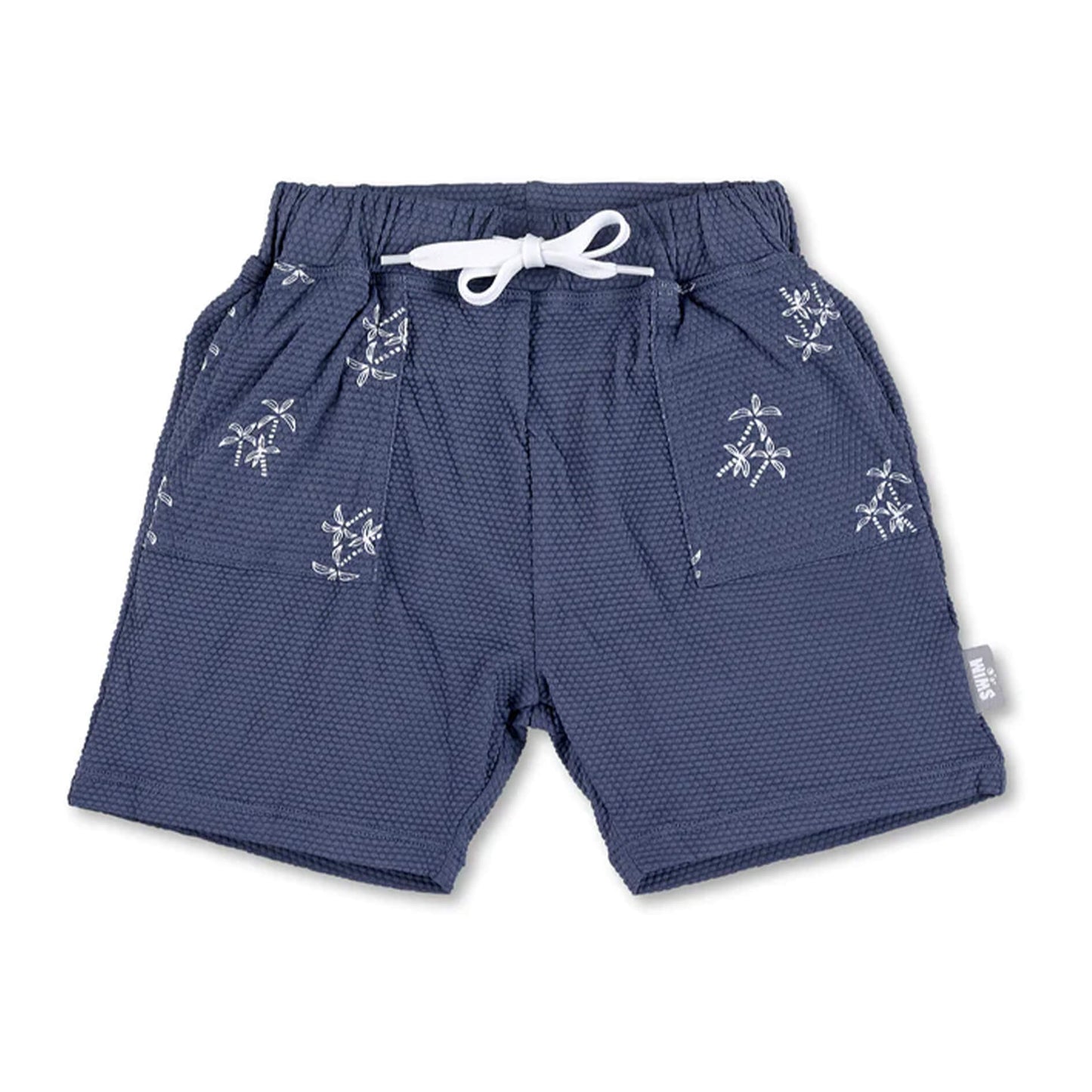 Sterntaler Badehose in blau mit Palmen