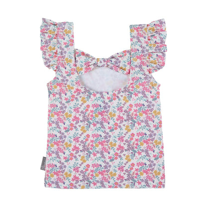 Sterntaler UV Schwimmshirt Baby Blumen Ecru Frontansicht