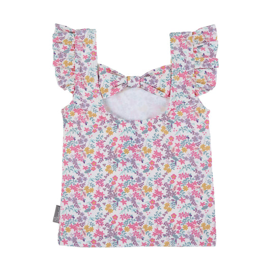 Sterntaler UV Schwimmshirt Baby Blumen Ecru Frontansicht