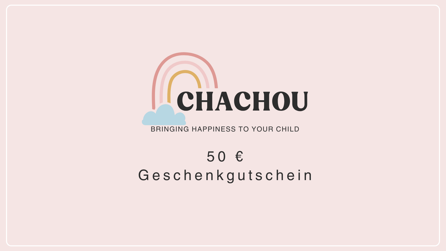 Digitaler 50 € Geschenkgutschein 