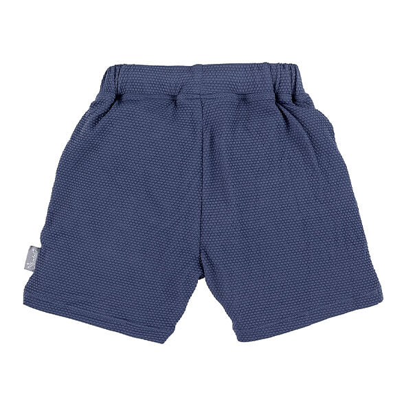 Rückseite Sterntaler Badehose in blau mit Palmen