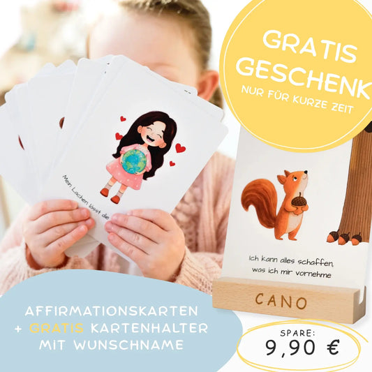 Affirmationskarten Kinder – 22 Karten für mehr Stärke im Alltag