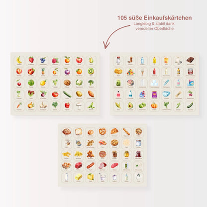 Einkaufsliste für Kinder