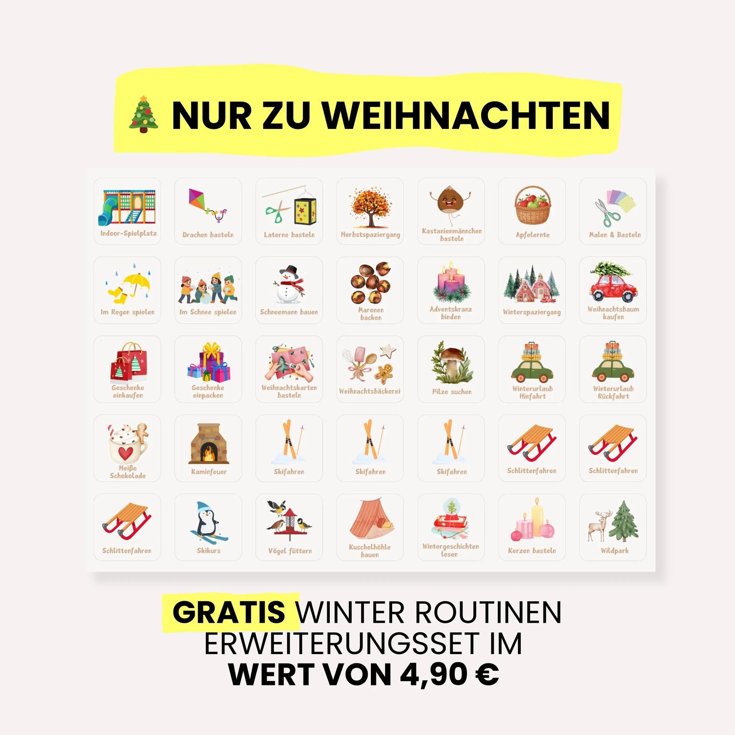 Gratis Winter-Routinen Erweiterungsset im
Wert von 4,90€ - limitiertes Weihnachtsangebot