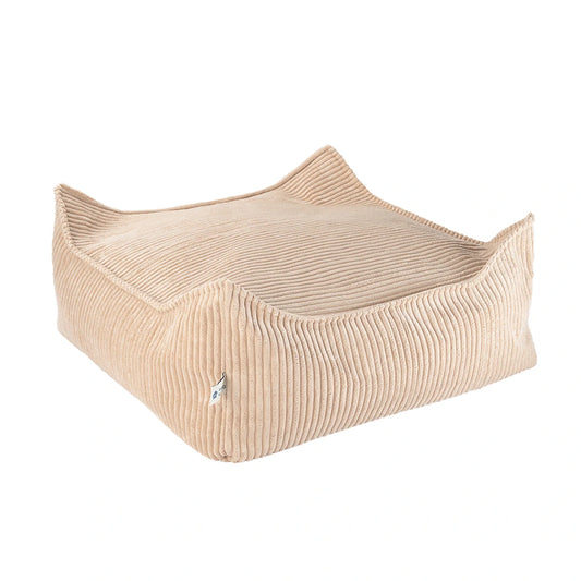 kinder bodenkissen von wigiwama aus cord in beige