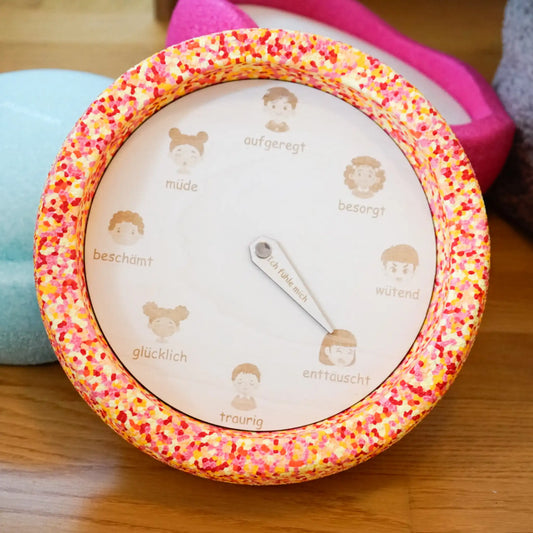 Montessori Gefühlsrad – kompatibel mit Stapelstein® | Holz