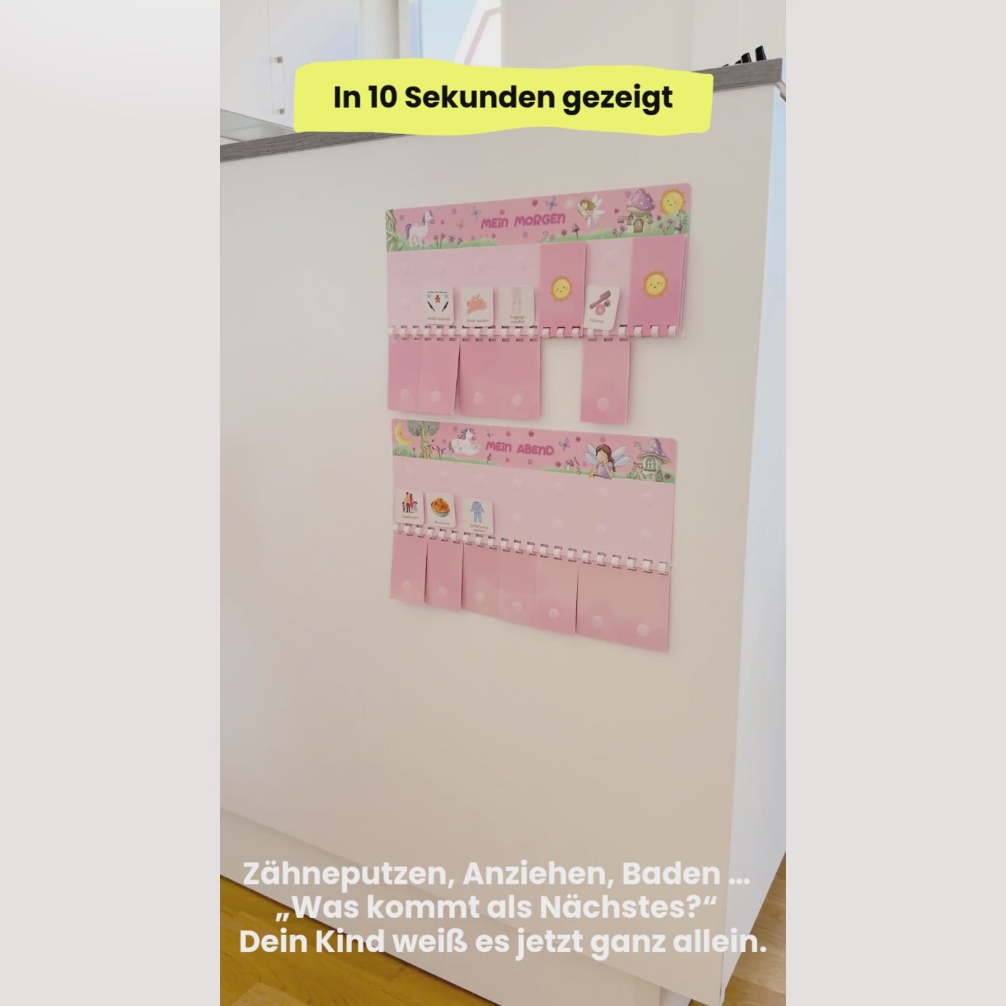 Routineplaner für Kinder – ZAUBERWALD | Morgen &amp; Abend (inkl. 175 Symbole)