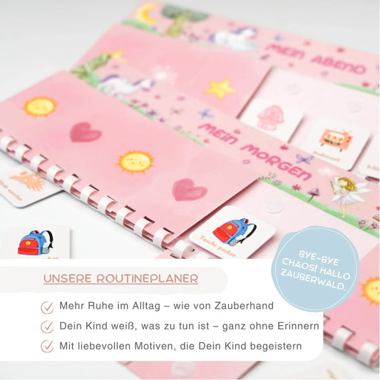 chachou routineplaner zauberwald für kinder mit benefits