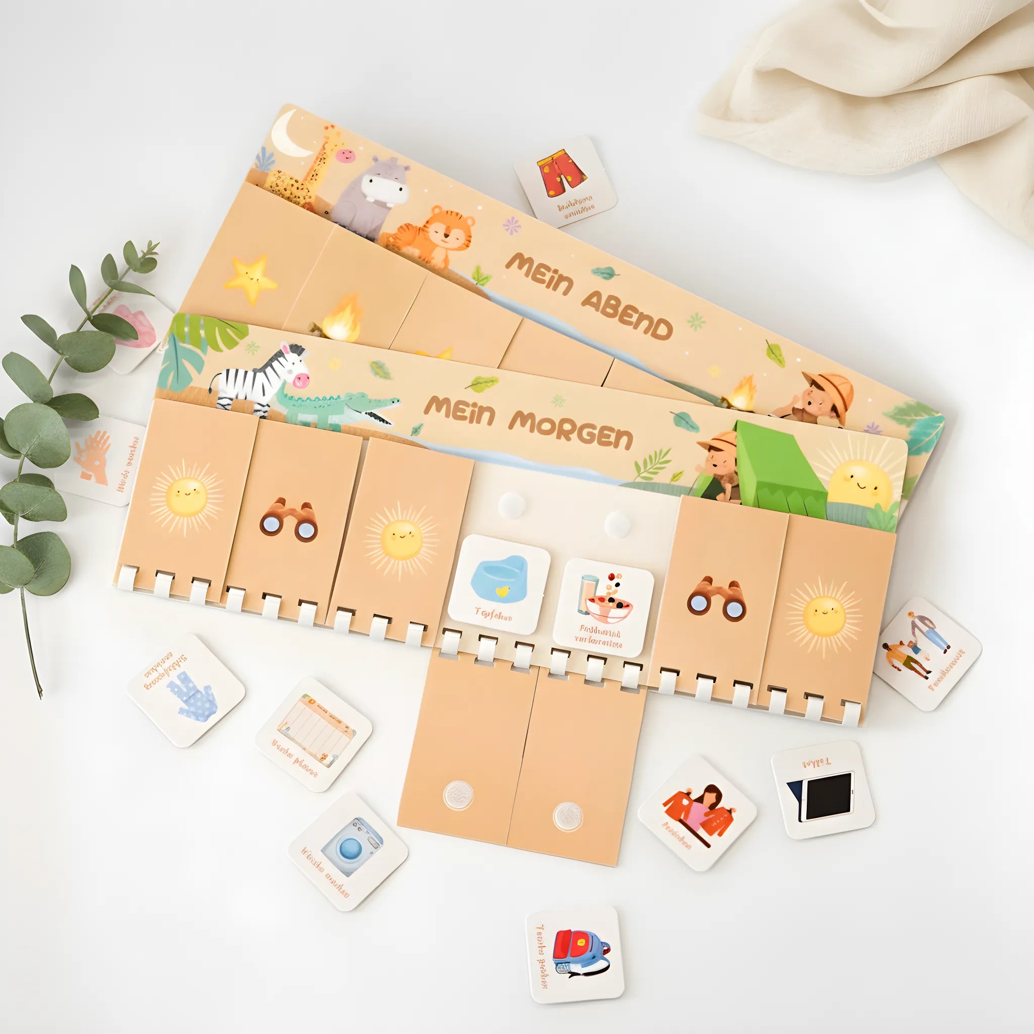 Routineplaner für Kinder – WILDLIFE | Morgen &amp; Abend