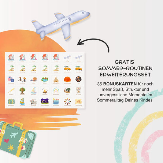 Routineplaner & Wochenplaner Starterset – REGENBOGEN